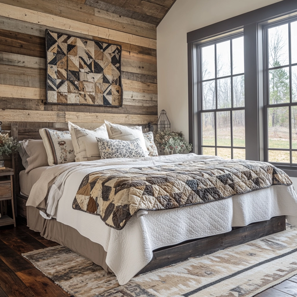 farmhouse bedroom wall decor 1
