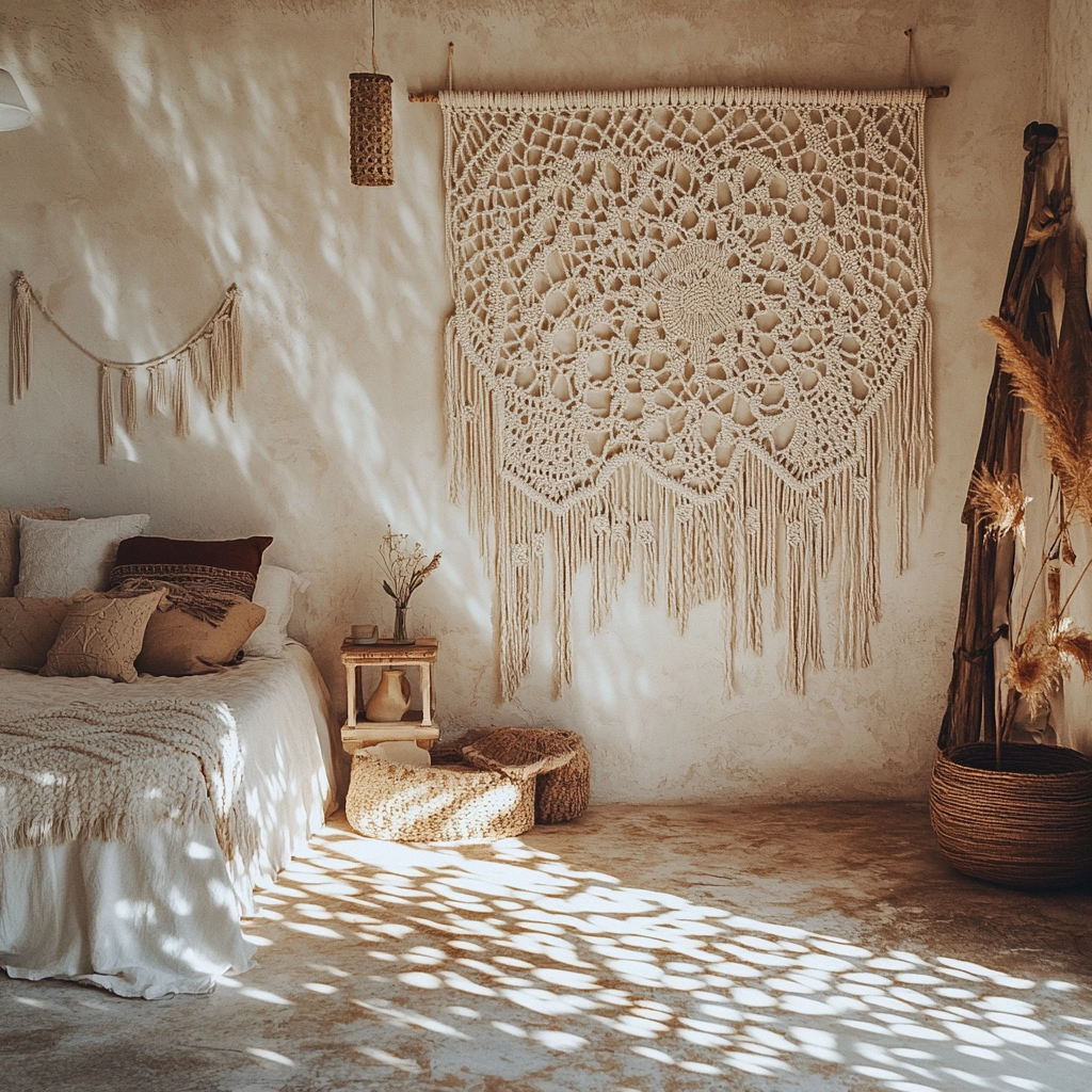 farmhouse bedroom wall decor 19