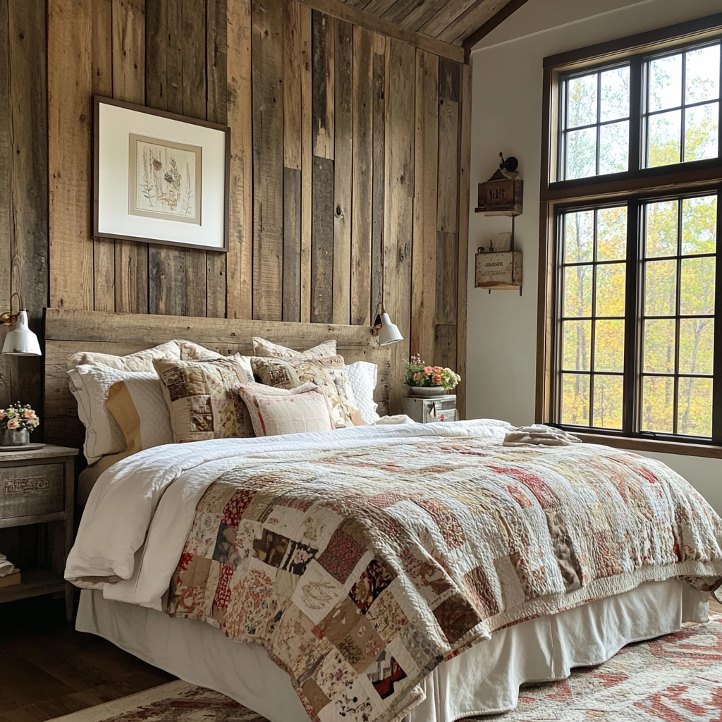 farmhouse bedroom wall decor 3
