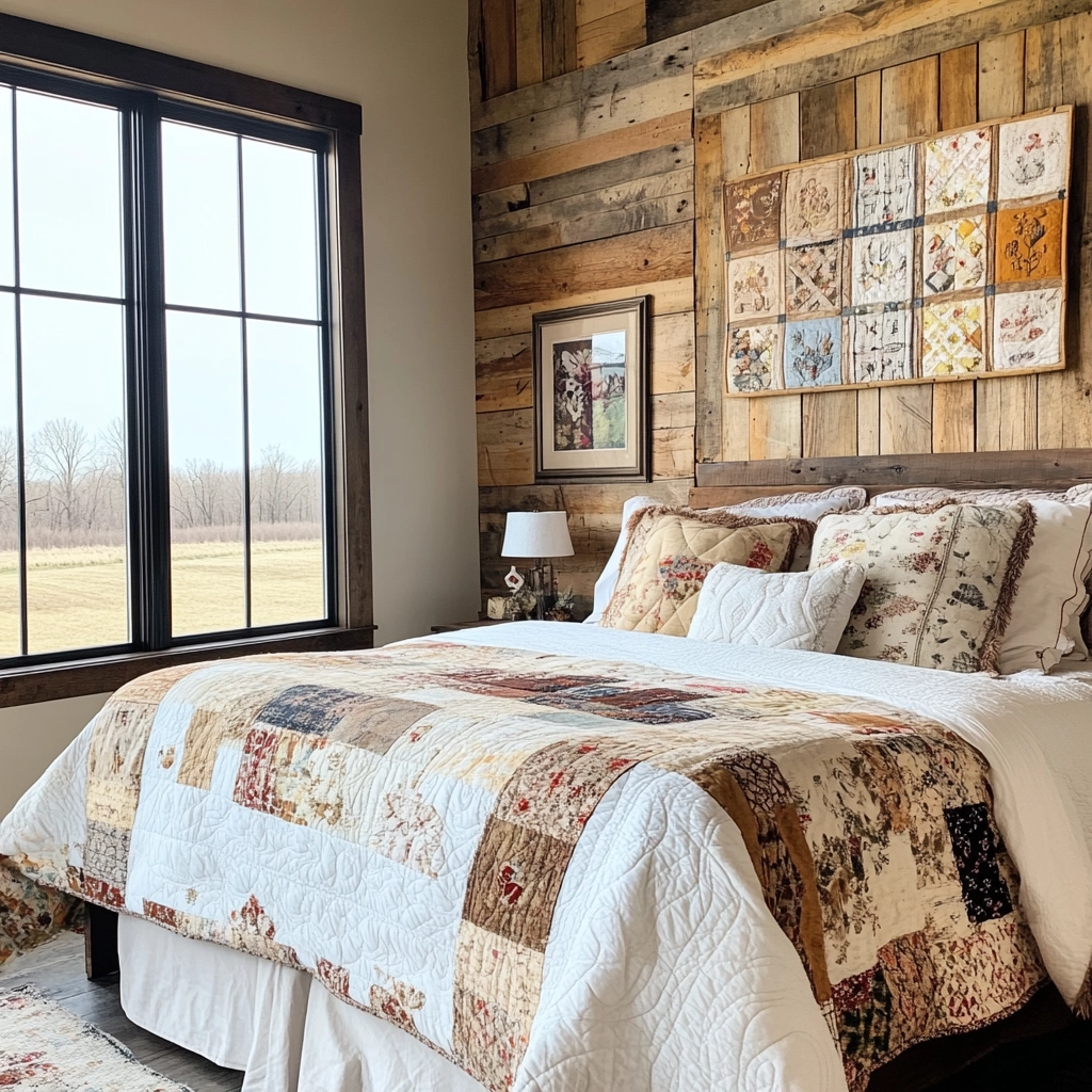 farmhouse bedroom wall decor 4