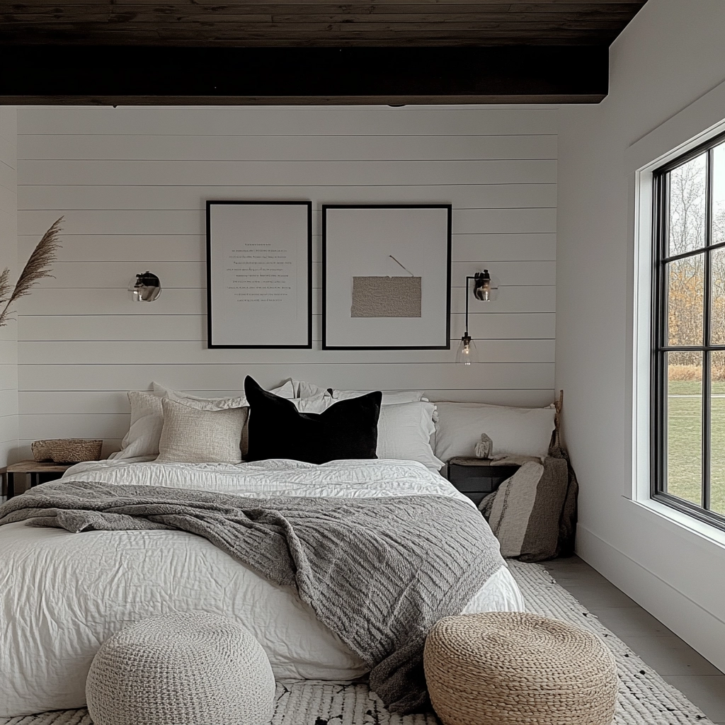farmhouse bedroom wall decor 40