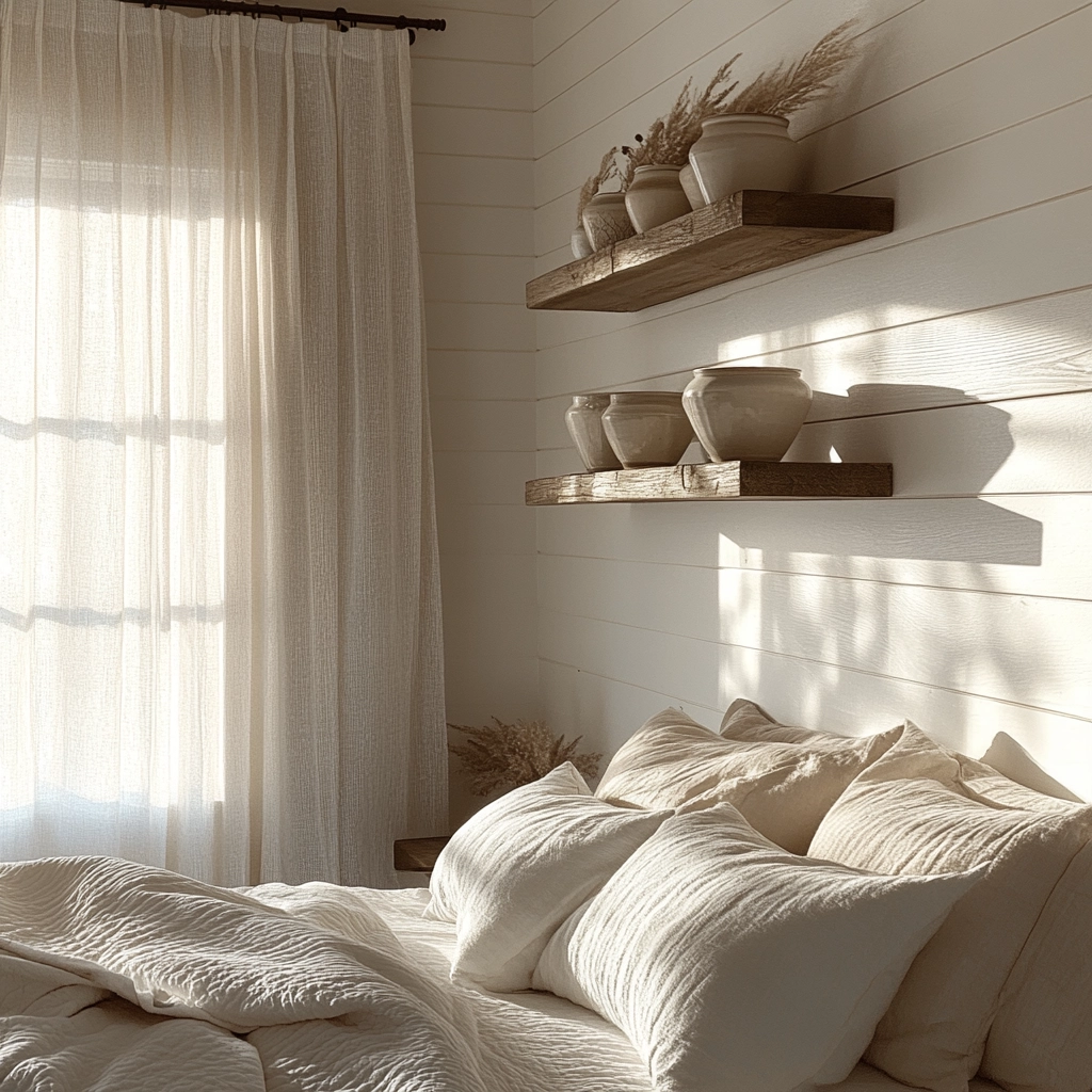 farmhouse bedroom wall decor 5