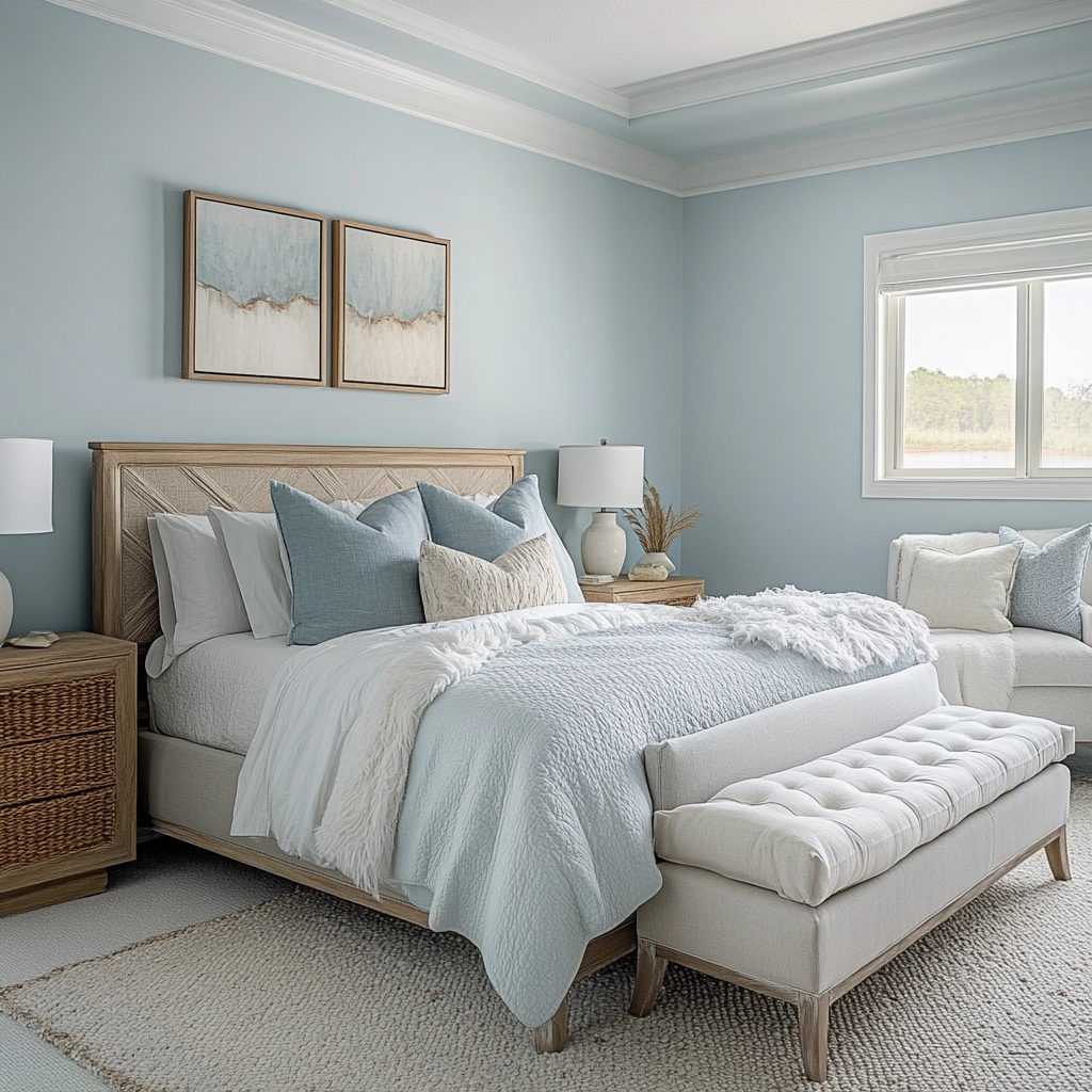 farmhouse bedroom wall decor 67