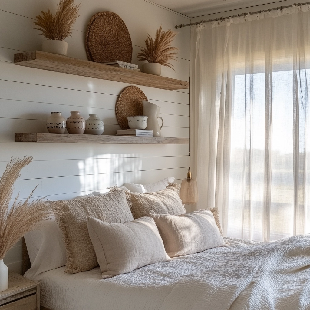 farmhouse bedroom wall decor 7