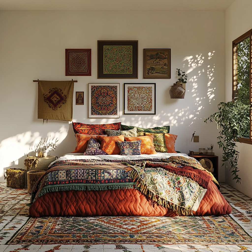 farmhouse bedroom wall decor above bed 18