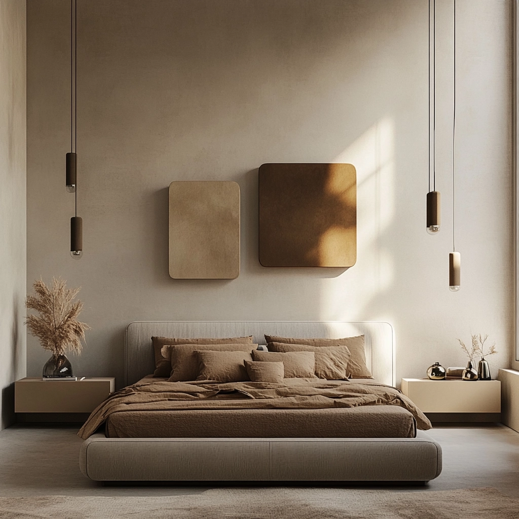 farmhouse bedroom wall decor above bed 23