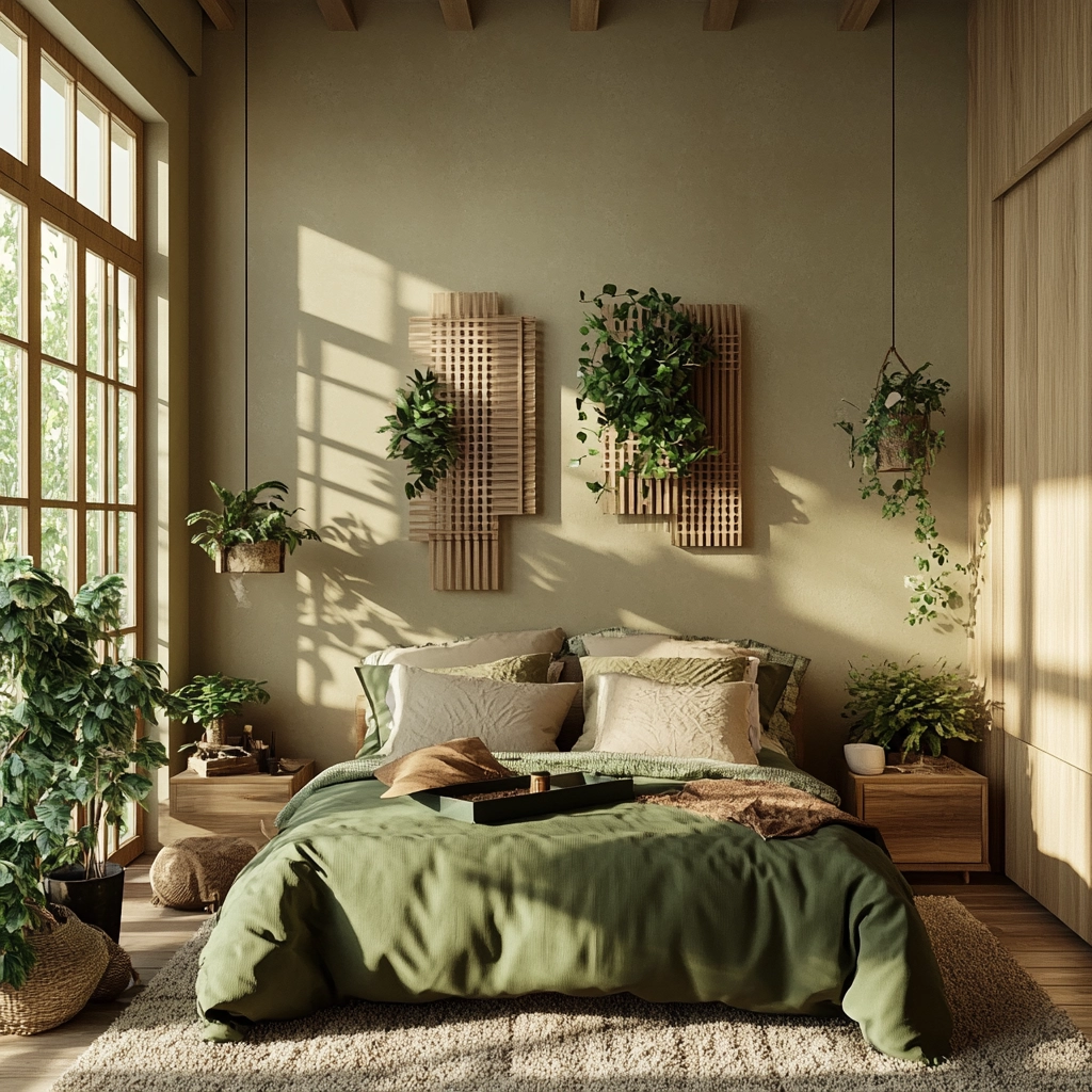 farmhouse bedroom wall decor above bed 57