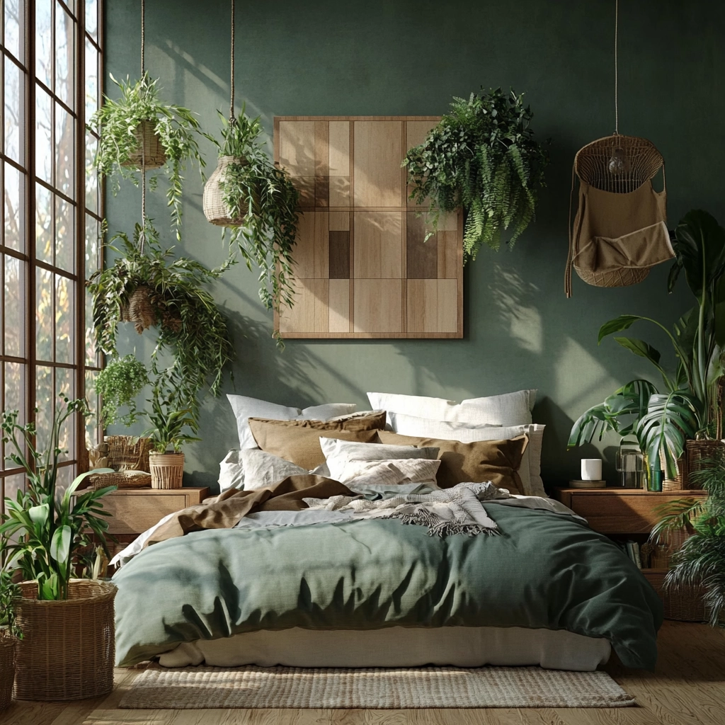 farmhouse bedroom wall decor above bed 58
