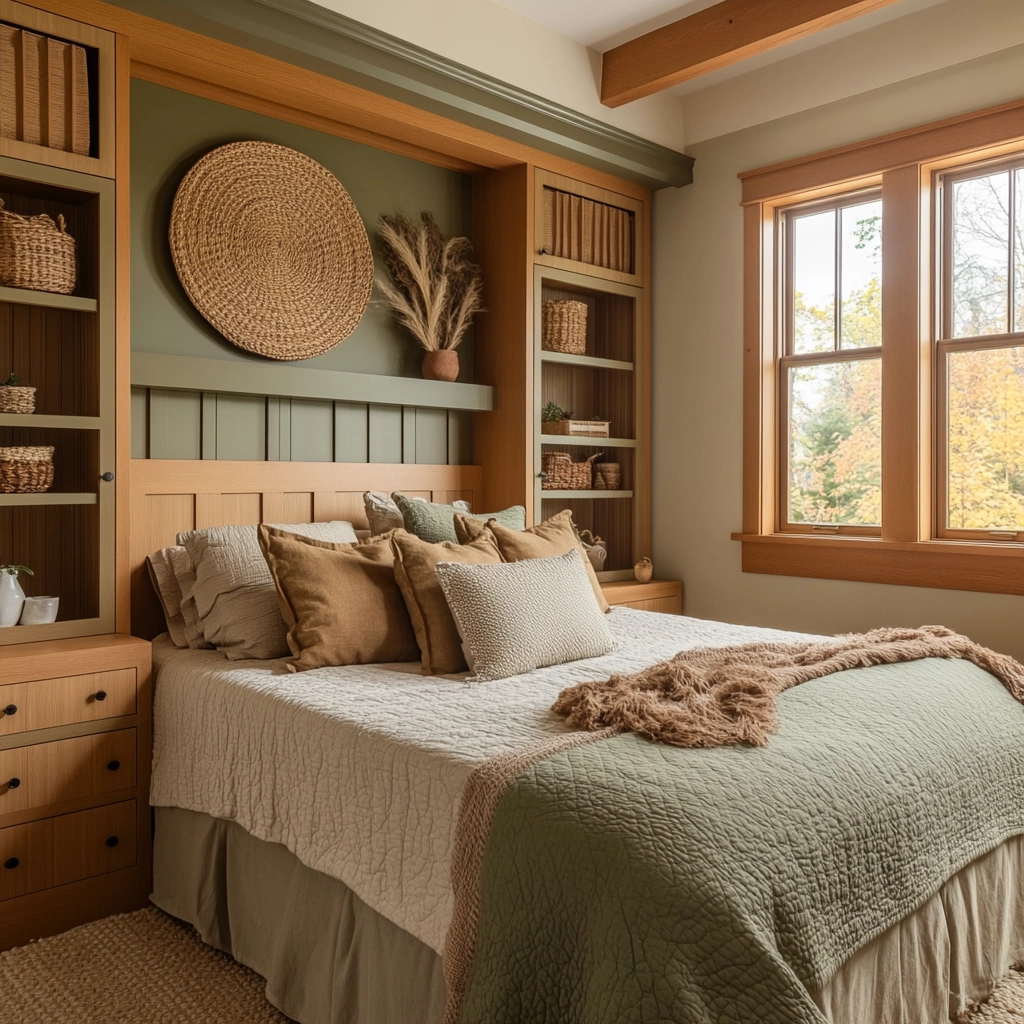 farmhouse bedroom wall decor above bed 74