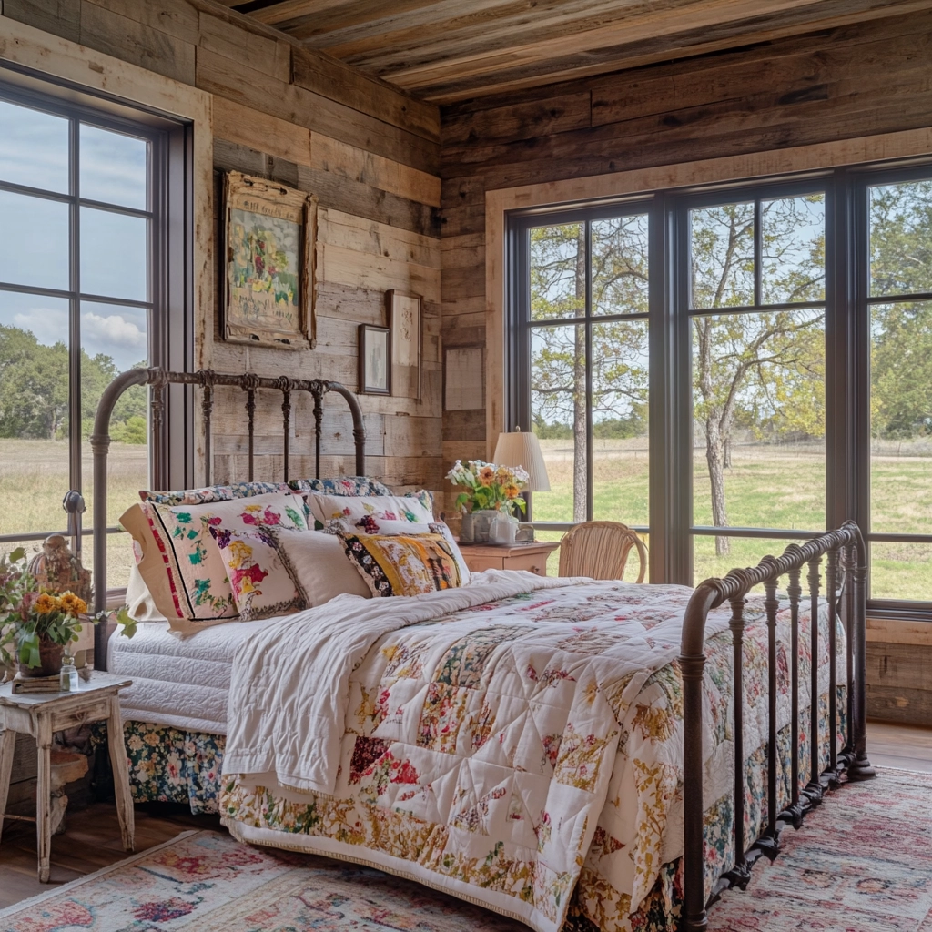 farmhouse bedroom wall decor ideas 2