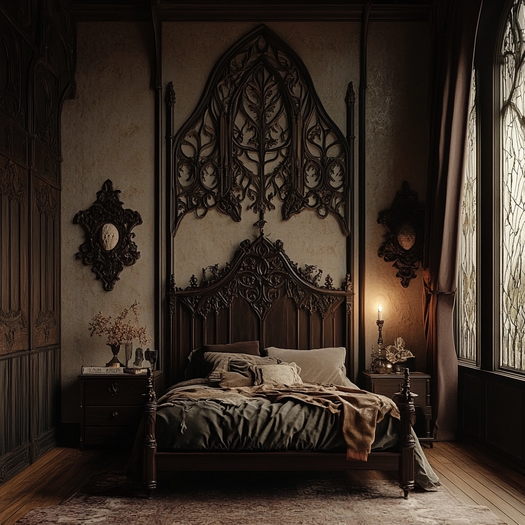farmhouse bedroom wall decor ideas 50