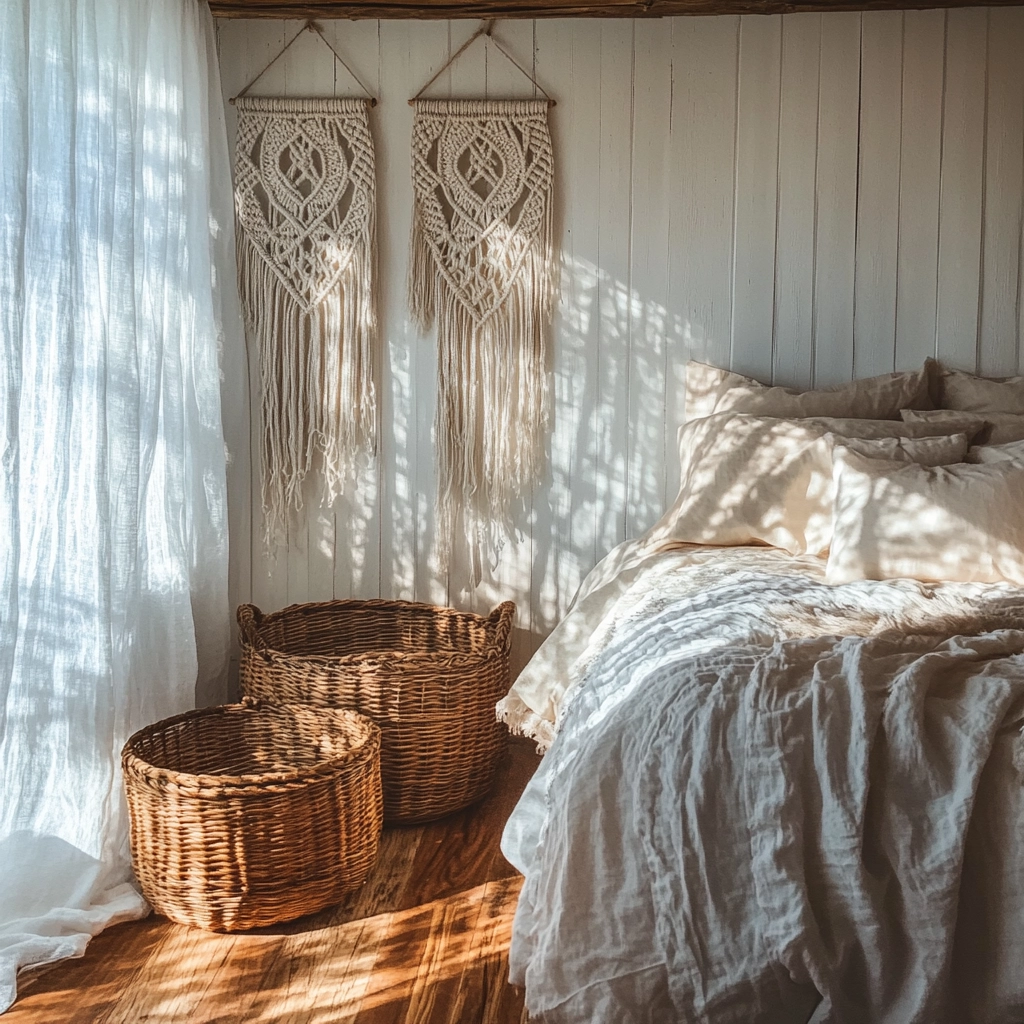 farmhouse bedroom wall decor ideas 6