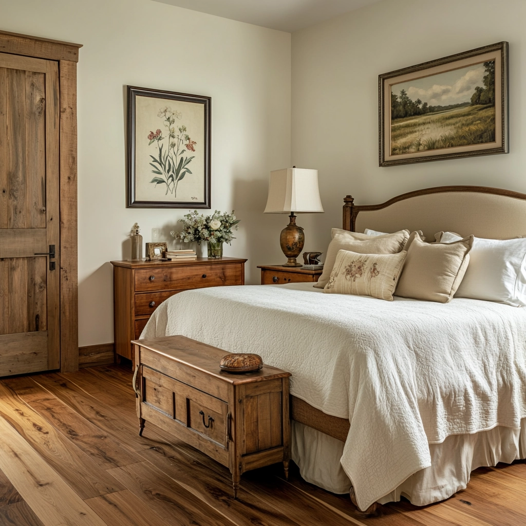 farmhouse bedroom wall decor ideas 61