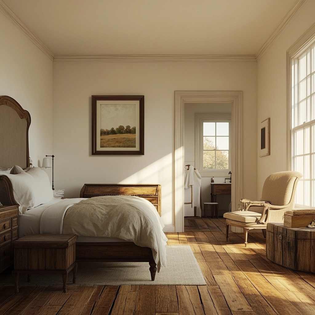 farmhouse bedroom wall decor ideas 62