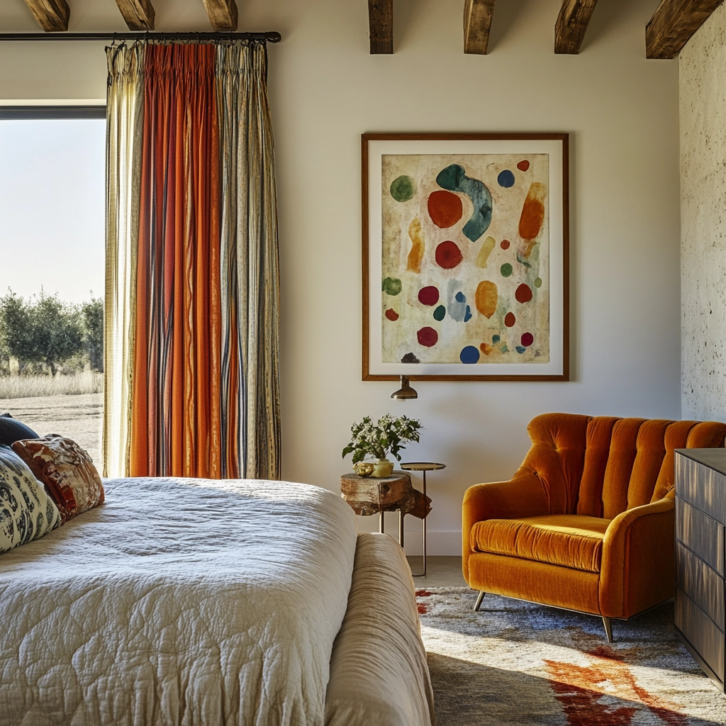 farmhouse bedroom wall decor ideas 67