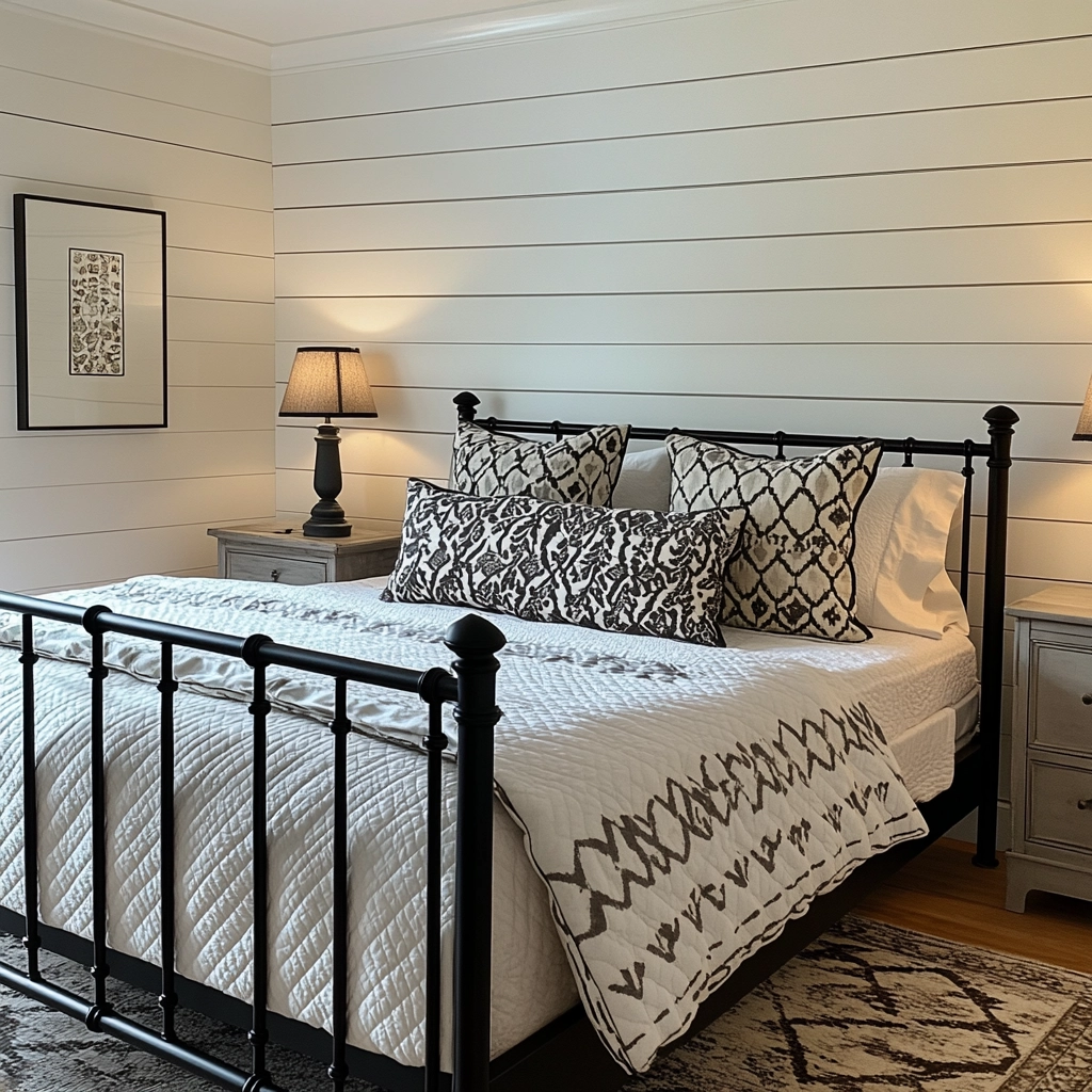 farmhouse bedroom wall decor ideas 9