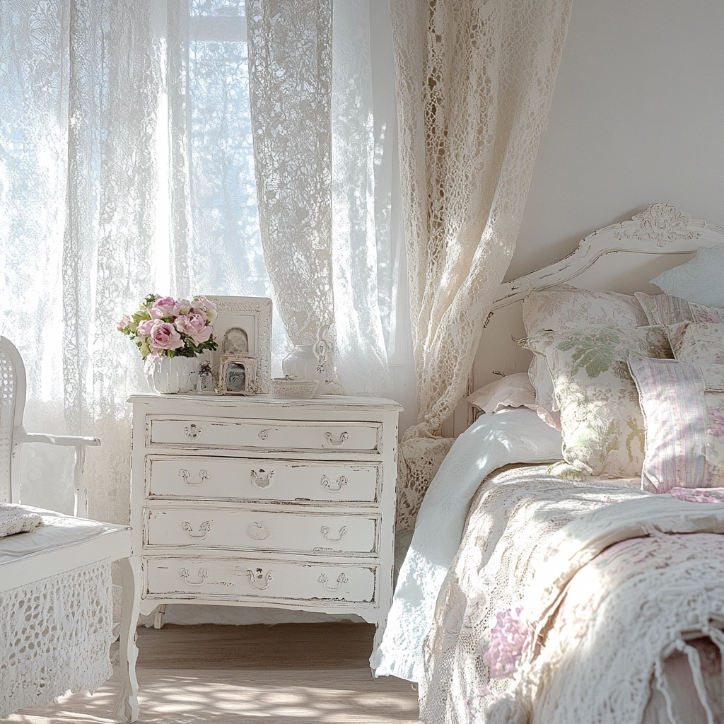 farmhouse bedroom white furniture 21
