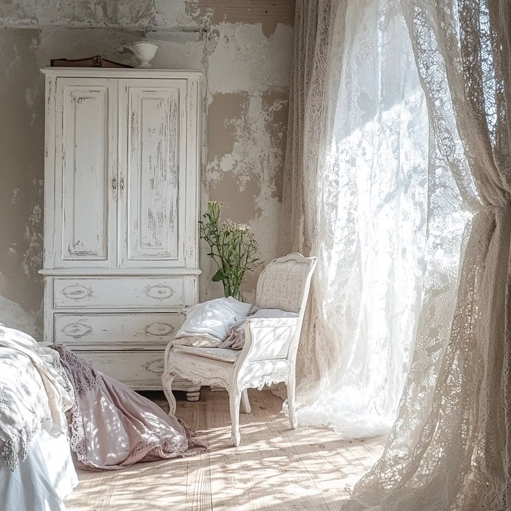 farmhouse bedroom white furniture 23