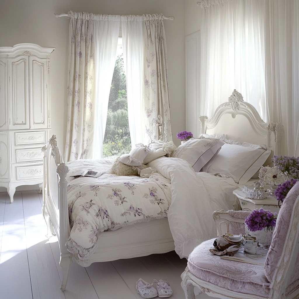 farmhouse bedroom white furniture 44