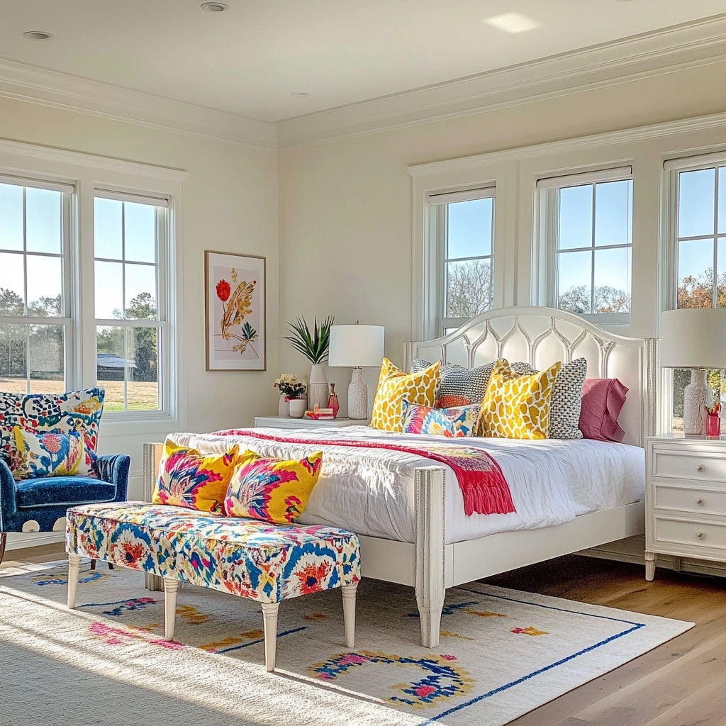 farmhouse bedroom white furniture 45