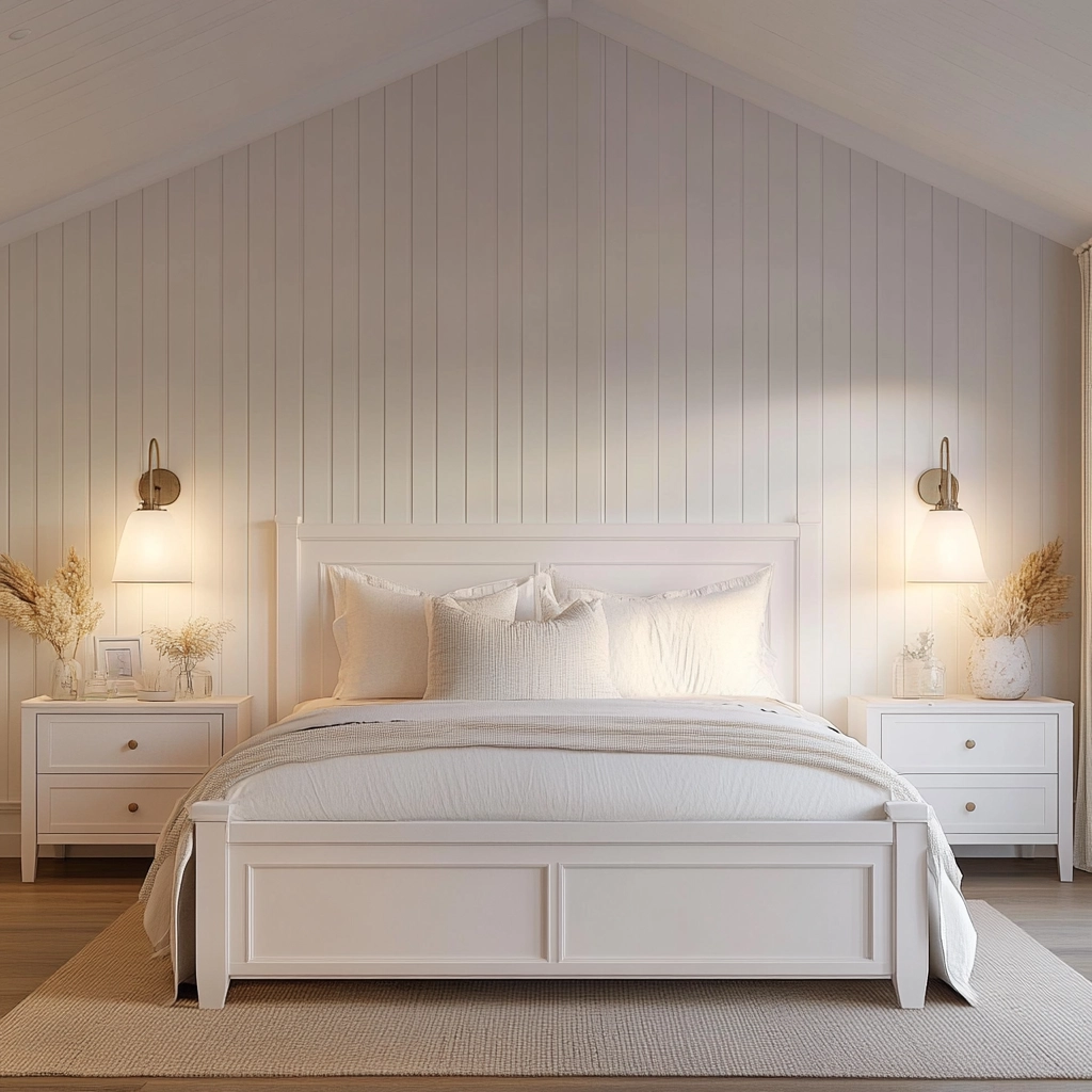 farmhouse bedroom white furniture 5