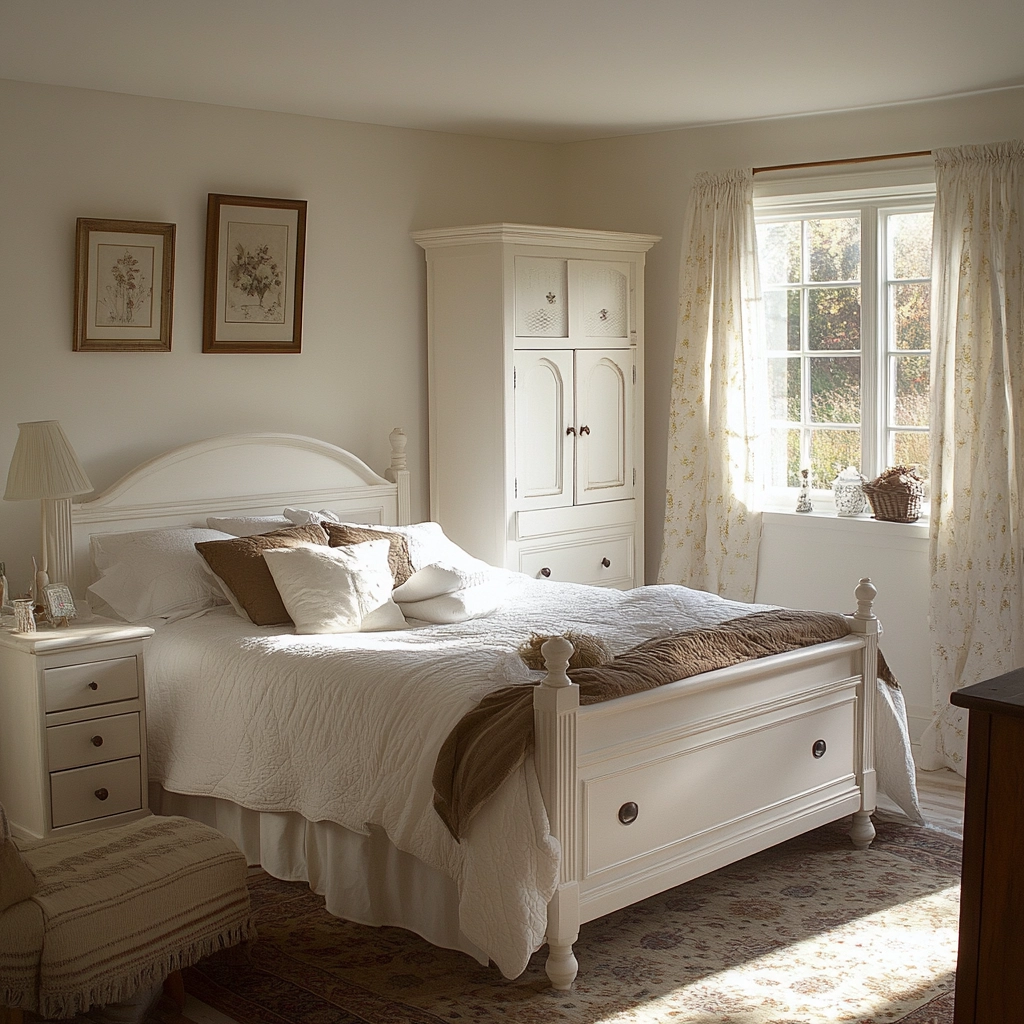 farmhouse bedroom white furniture 64