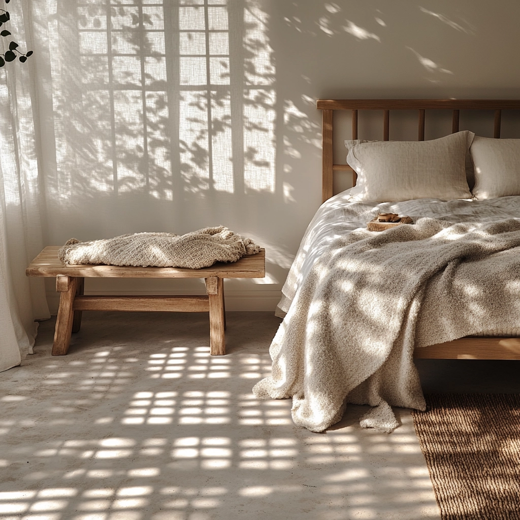 farmhouse bedroom window treatments 11