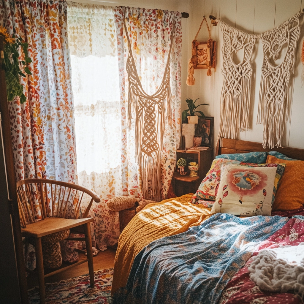 farmhouse bedroom window treatments 24