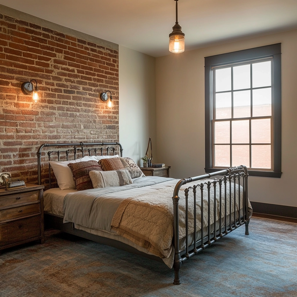 farmhouse bedroom window treatments 31