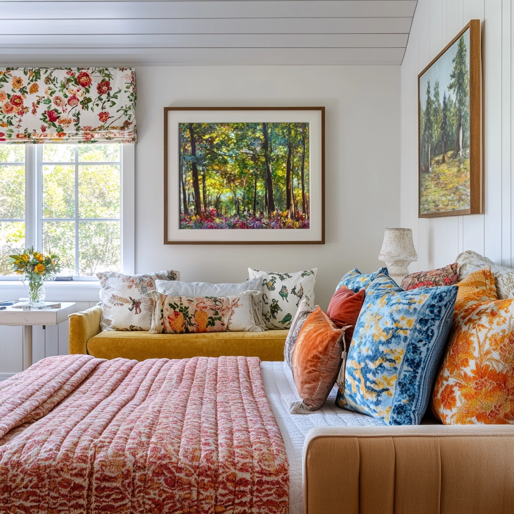 farmhouse bedroom window treatments 45