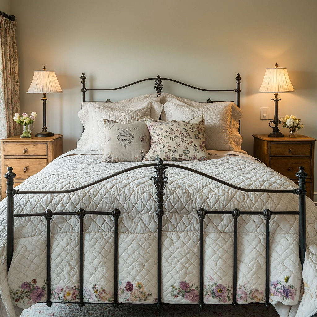 farmhouse bedroom window treatments 5
