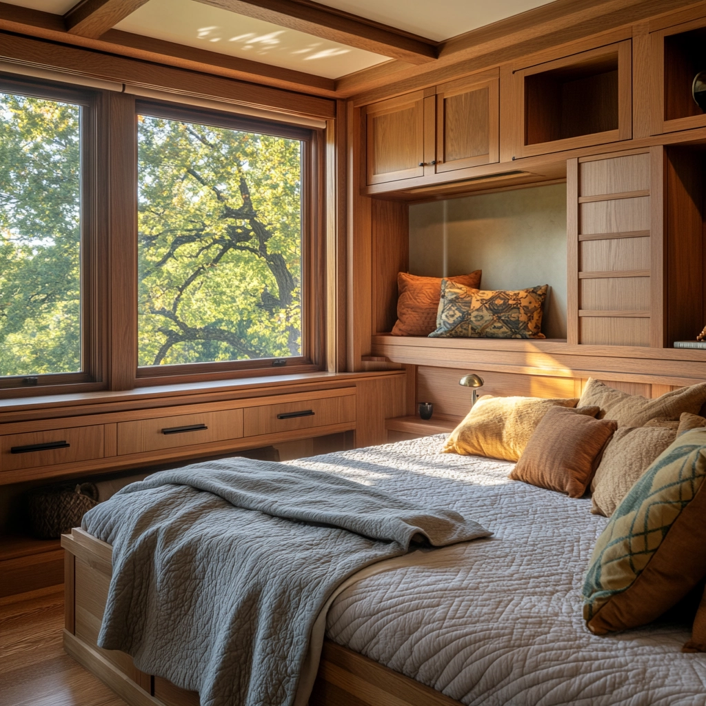 farmhouse bedroom window treatments 55