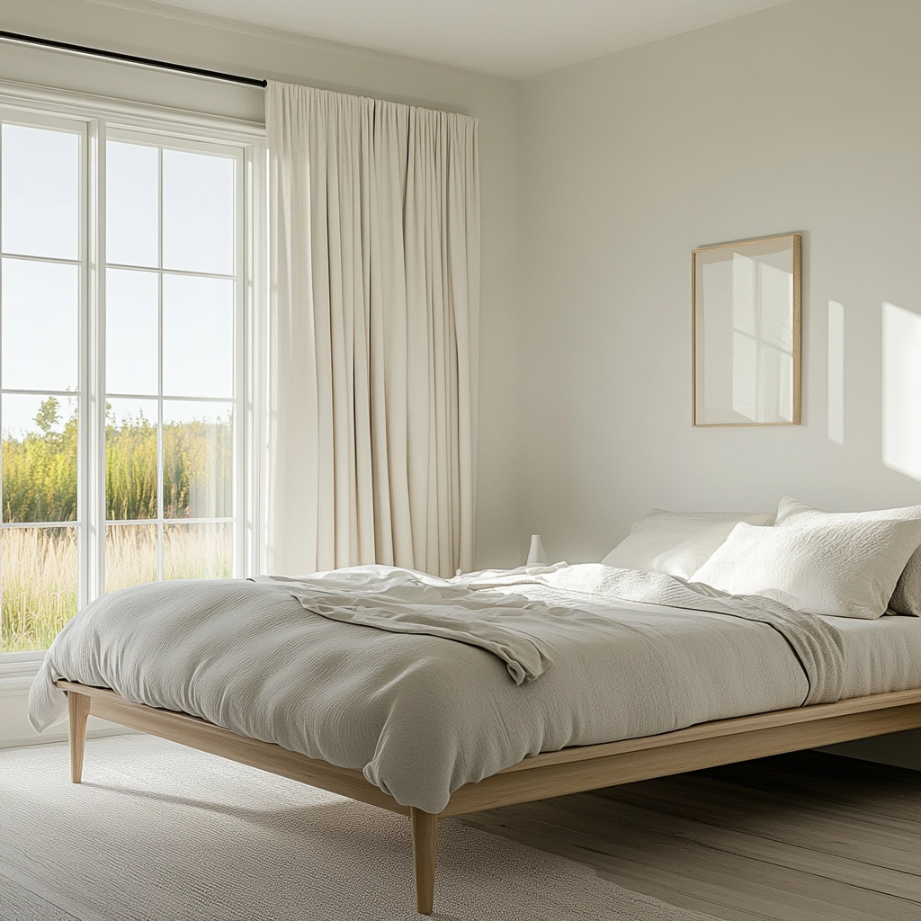 farmhouse bedroom window treatments 67