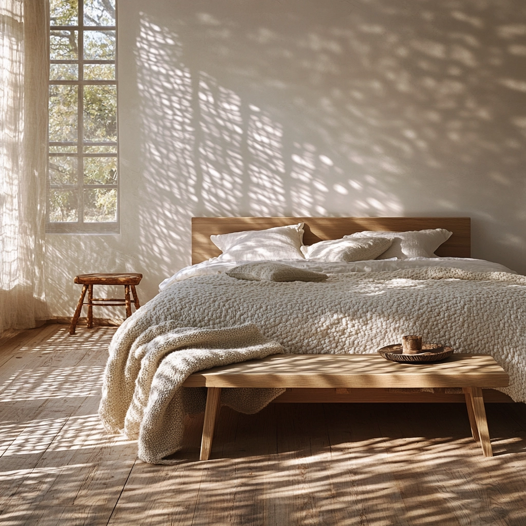 farmhouse bedroom window treatments 9