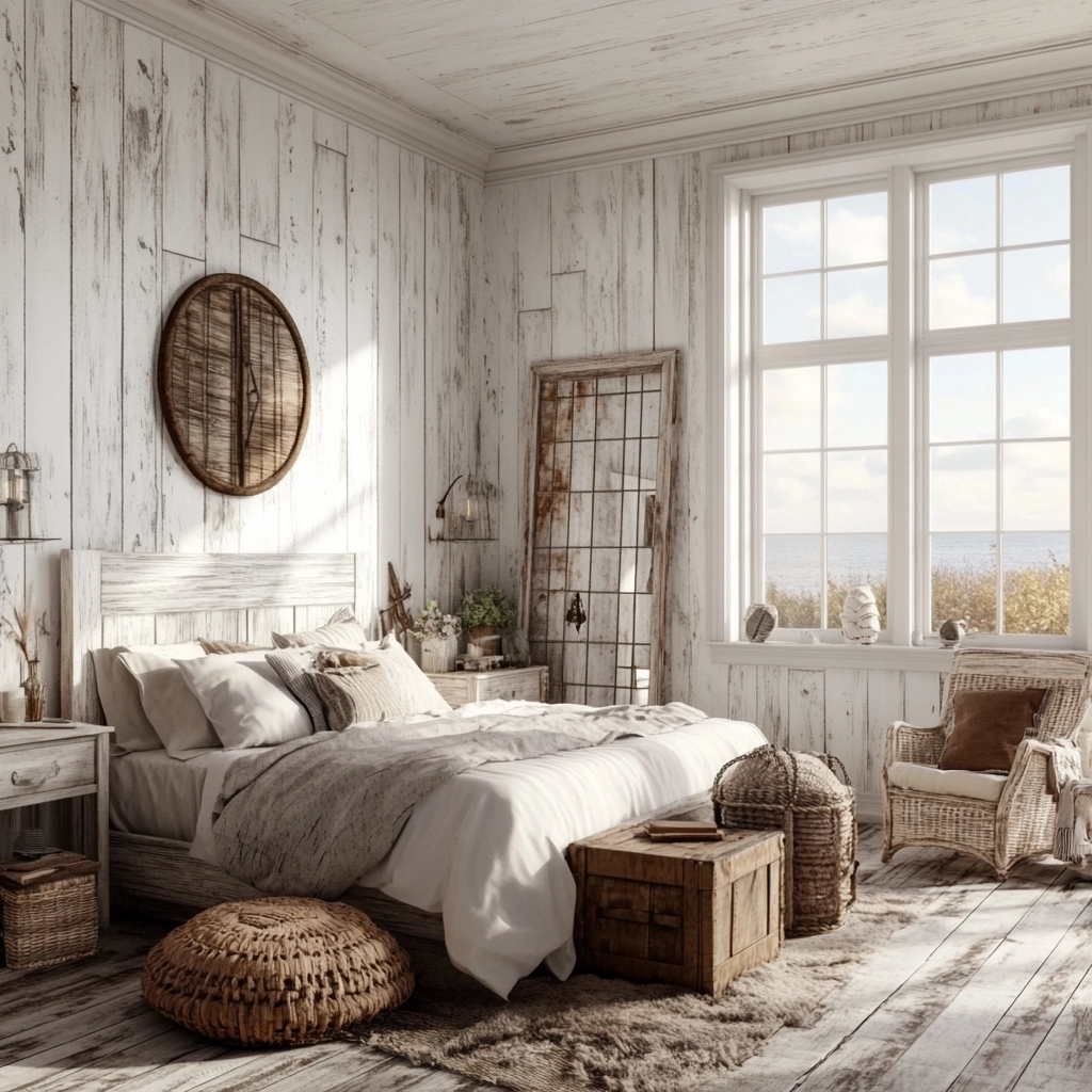 farmhouse boho bedroom 19