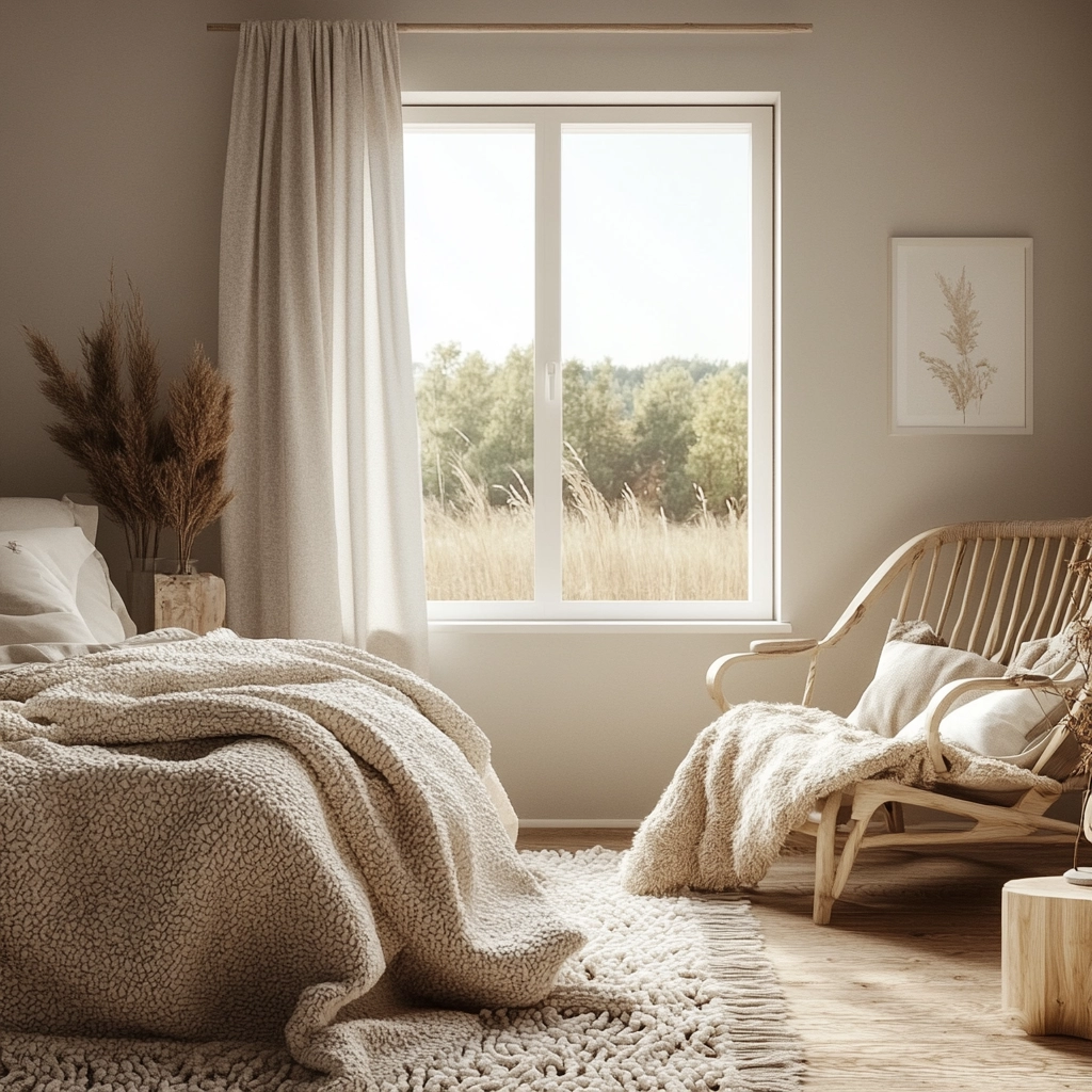 farmhouse boho bedroom 22