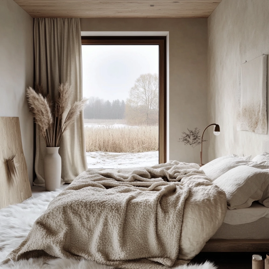 farmhouse boho bedroom 23