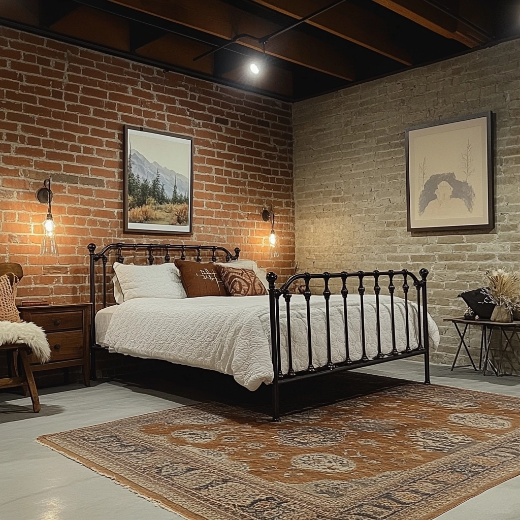 farmhouse boho bedroom 31