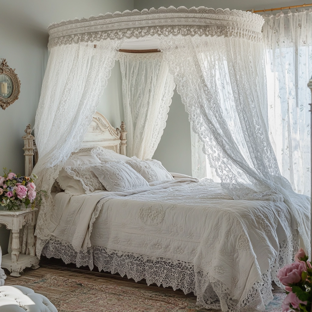 farmhouse boho bedroom 57