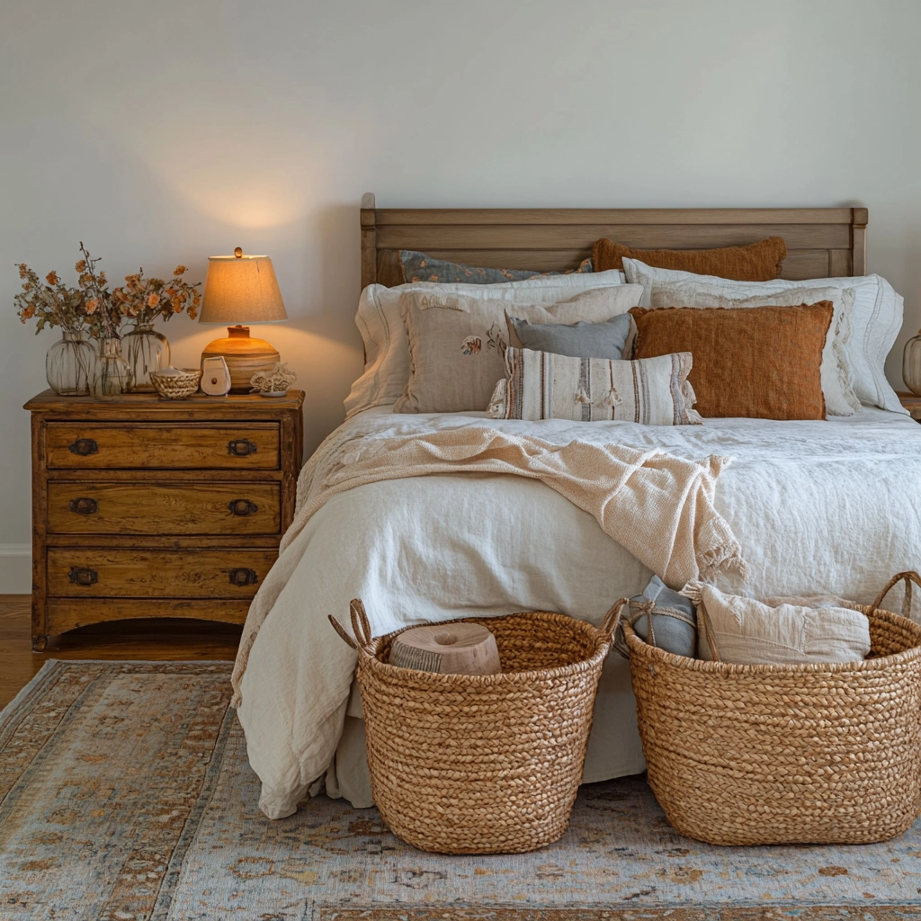 farmhouse boho bedroom 6