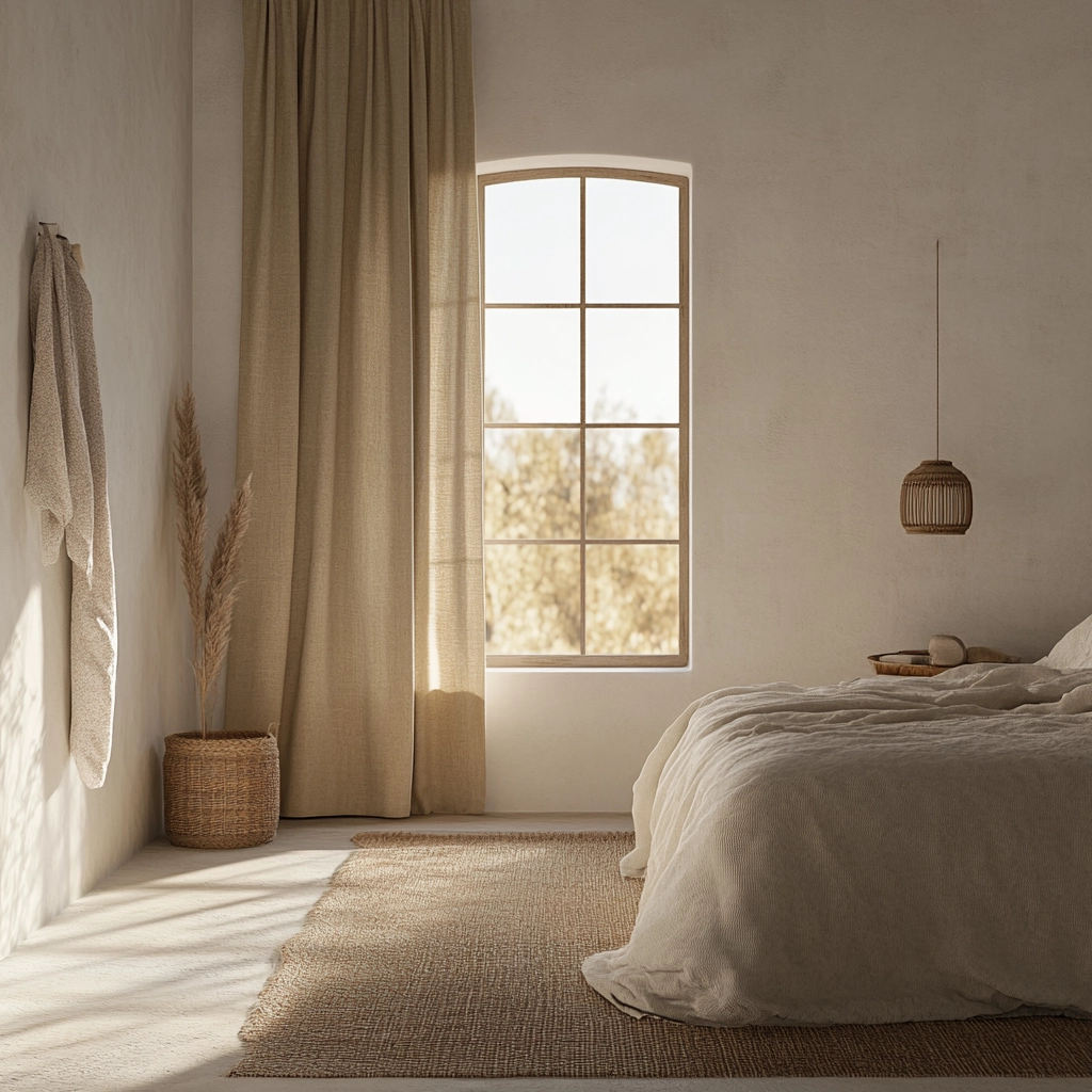 farmhouse boho bedroom 61