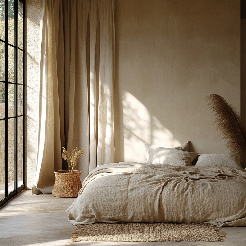 farmhouse boho bedroom 62