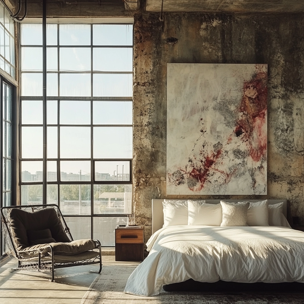 farmhouse boho bedroom 71