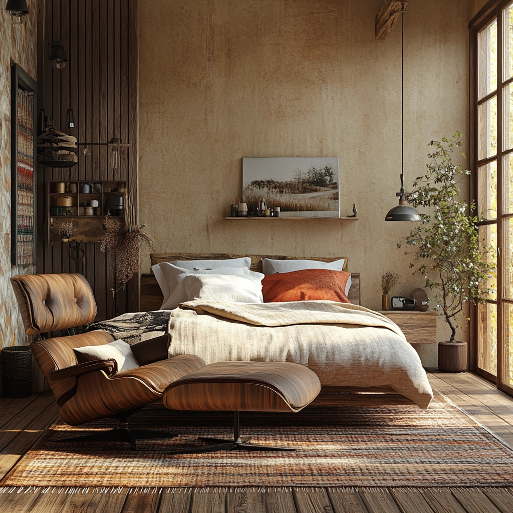 farmhouse boho bedroom 80
