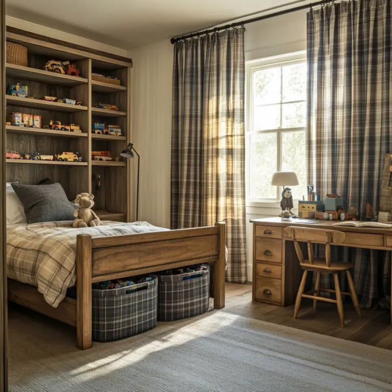 farmhouse boys bedroom 1