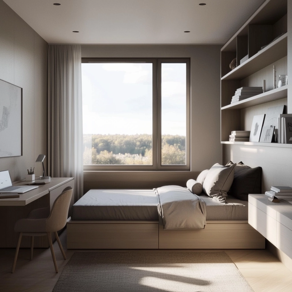 farmhouse boys bedroom 38