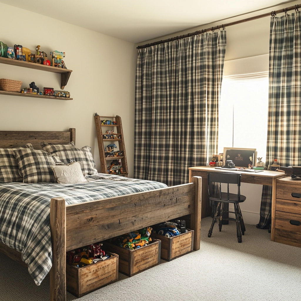 farmhouse boys bedroom 4