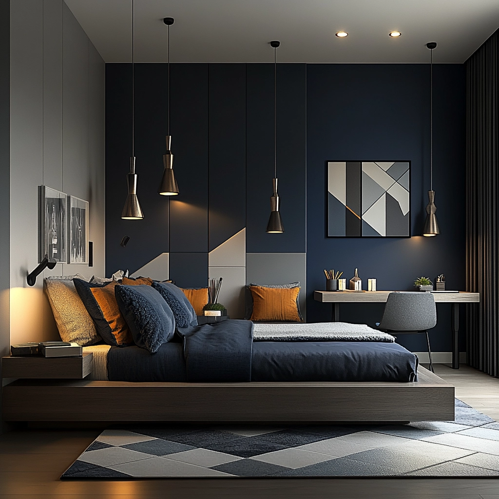 farmhouse boys bedroom 45
