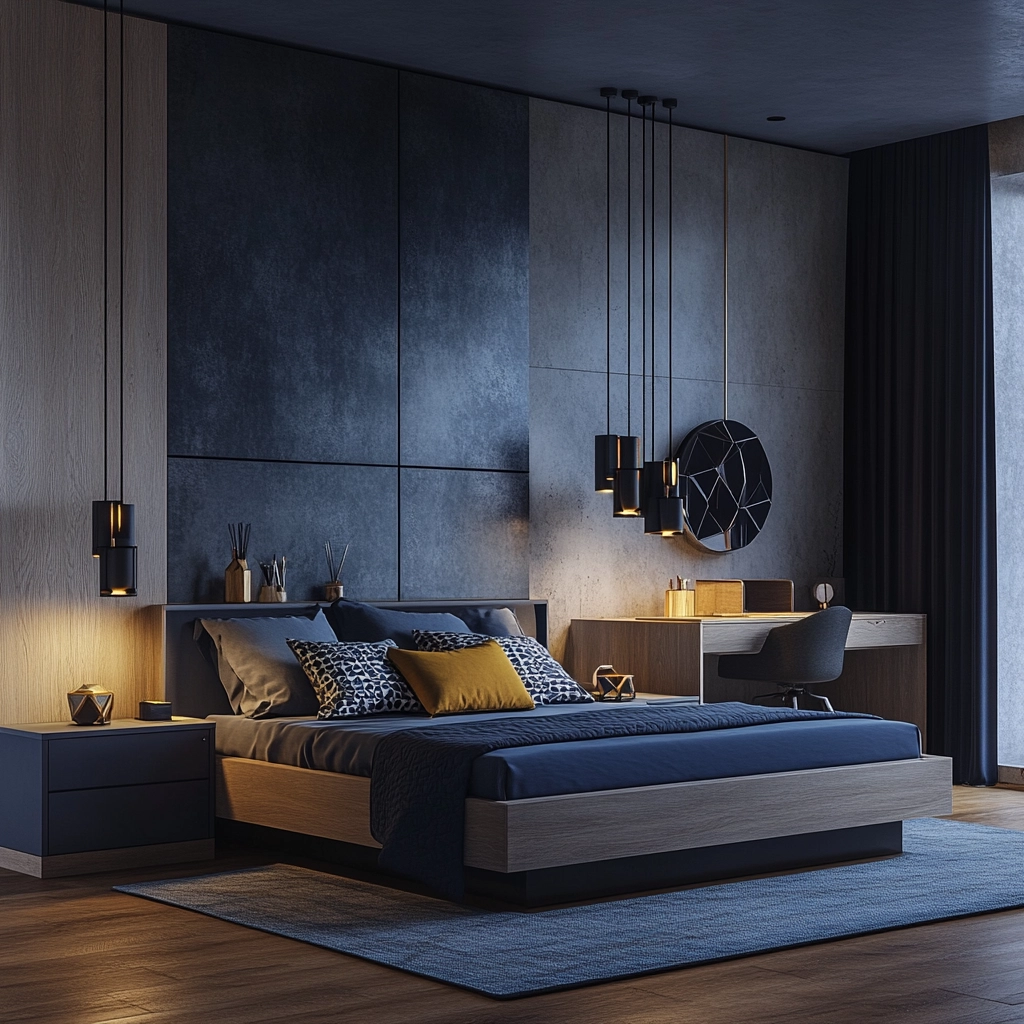 farmhouse boys bedroom 48