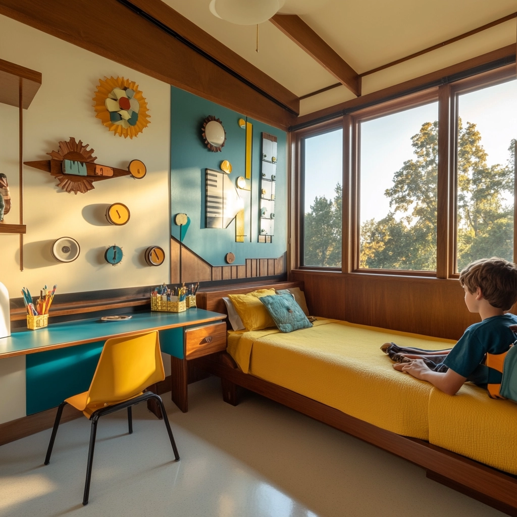 farmhouse boys bedroom 53